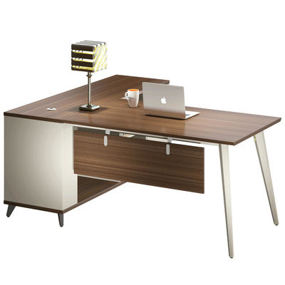Schattdecor Melamine Executive Office Table Australian Oak DB03 Ash Gray
