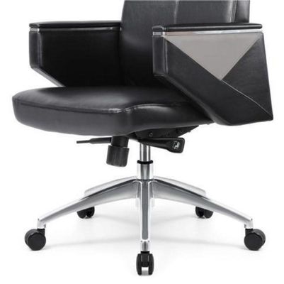 High End Fashion High Back Office Chair Executive Chair With Electroplated Armrest