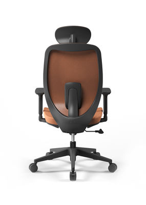 Executive Rotating Office Chair Rated For 300 Lbs , H1165-1260MM High Back Revolving Chair