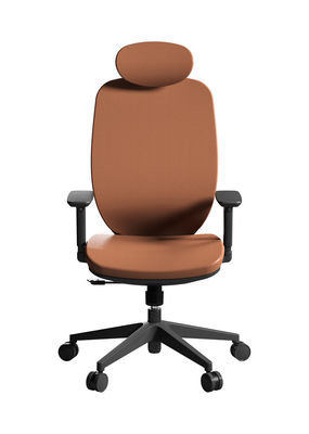 Executive Rotating Office Chair Rated For 300 Lbs , H1165-1260MM High Back Revolving Chair