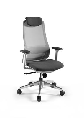 TUV Black Revolving Chair For Study Table , 0.184m3 Office Swivel Chair