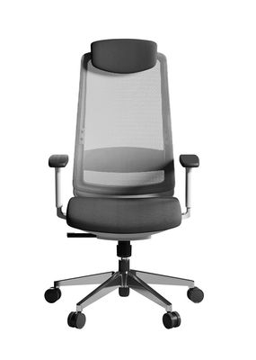 TUV Black Revolving Chair For Study Table , 0.184m3 Office Swivel Chair