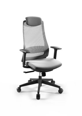 1140-1235mm Mesh Office Revolving Chairs Ergonomic Multiple Color