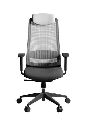 1140-1235mm Mesh Office Revolving Chairs Ergonomic Multiple Color