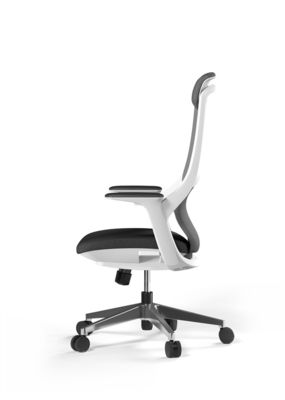 S Curve Revolving Boss Chair , Width 650mm Comfortable Revolving Chair