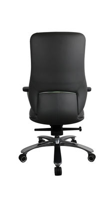 Meeting Room Leather Swivel Chair , TUV 0.48m3 Computer Revolving Chair