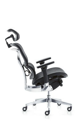 Height 1225-1305mm Ergonomic Office Mesh Chairs 4D Armrest
