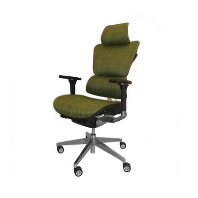 Height 1225-1305mm Ergonomic Office Mesh Chairs 4D Armrest