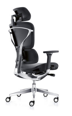 Height 1225-1305mm Ergonomic Office Mesh Chairs 4D Armrest