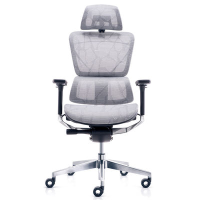 Height 1225-1305mm Ergonomic Office Mesh Chairs 4D Armrest