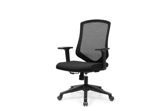 Nylon Headrest Stationary Office Chair Adjustable Height 200-250kg Load