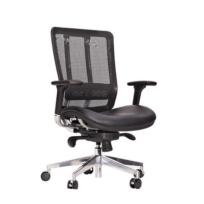 Manager Mesh Back Desk Chair , 200-250kg Mesh Swivel Office Chair