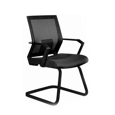 Executive Mid Back Computer Mesh Chairs PU Cover Nylon Caster DIOUS