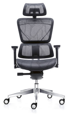 Breathable 0.317m3 W650mm Office Mesh Chairs Dual Backrests