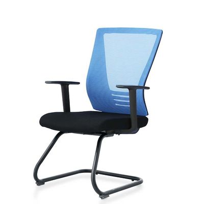 60mm Swivel Staff Task Mesh Chairs DIOUS PU Headrest Fixed Armrest