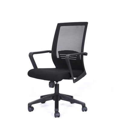 Foam 3d Armrest Office Chair 300 Pound Capacity , Foam Mesh Study Chair