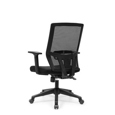 Rolling Black Mesh Computer Chair , 200-250kg Modern Rolling Desk Chair