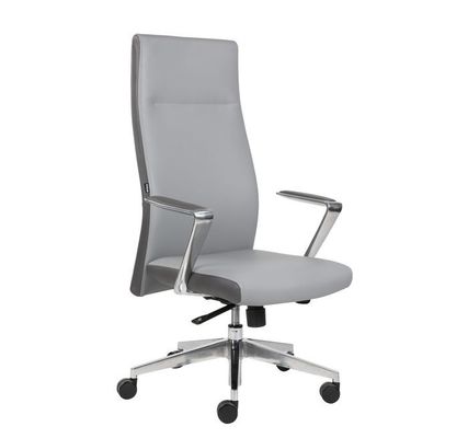 DIOUS Dia60mm Leather Revolving Chair High Back For Executive