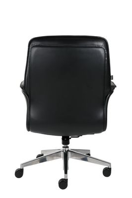 PU Leather Drafting Chair , DIOUS 0.29m3 Leather Swivel Office Chair