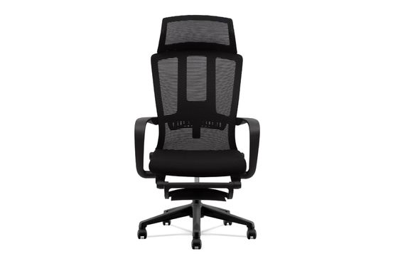 DIOUS Black 2.5mm Mesh Staff Chair Comfortable With Footrest