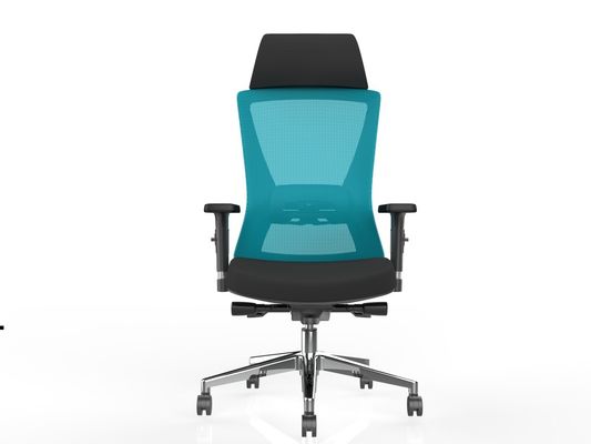 3D Armrest 360degree Mesh Staff Chair Breathable Soft Headrest