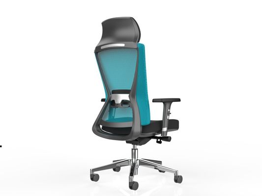 3D Armrest 360degree Mesh Staff Chair Breathable Soft Headrest