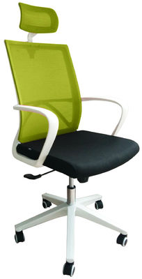 Colored High Back 45KG/M3 Manager Mesh Chair Waterfall Edge