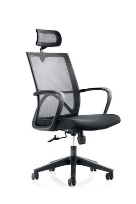 Colored High Back 45KG/M3 Manager Mesh Chair Waterfall Edge