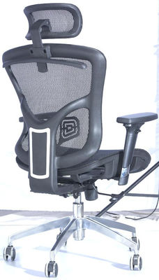 Aluminum Alloy Legs Mesh Staff Chair PP Cushion 60mm Castor