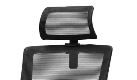 90 To 130 Degrees Mesh Staff Chair Breathable S Shaped Backrest