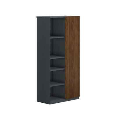 Large Capacity Office Storage Cabinet , MDF 2000mm Display Shelf Bookcase