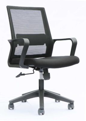 T2.5mm Mesh Rotating Chair For Office , H1020mm Comfortable Desk Chair