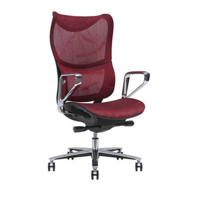 Dia60mm Mesh Back Support Chairs , H1225mm Comfortable Chair For Office