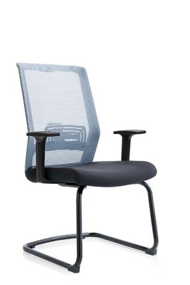 BIFMA 45kg/M3 Office Ergonomic Chairs T Shaped Armrest For Conference
