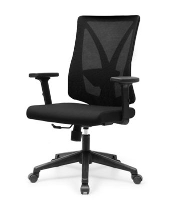 360 Swivel Dia60mm Office Ergonomic Chairs Woven Mesh Backrest