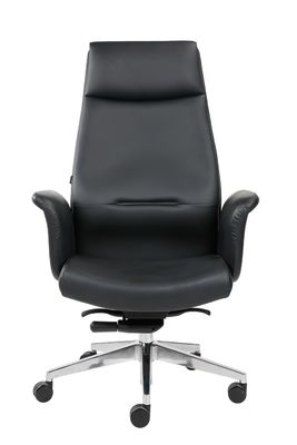 Executive Leather Revolving Chair 790*700*1220mm Size A Castors