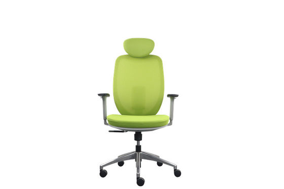 Green Mesh Adjustable Ergonomic Chair , H1165-1260MM Ergo Computer Chair