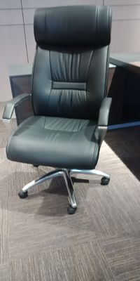 Black 960-1040mm Height Adjustable Office Chair Executive Use