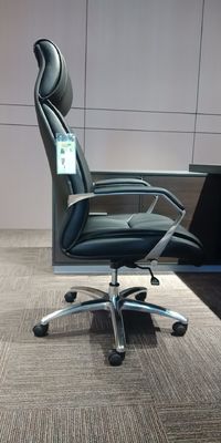 Black 960-1040mm Height Adjustable Office Chair Executive Use
