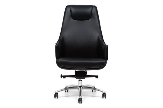 Aluminum Base Big And Tall Office Chairs 500lbs For Standing Desk H1195-1245mm