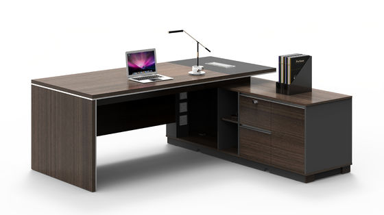 ISO9001 CEO Manager Executive Office Table E1 Level Melamine Board