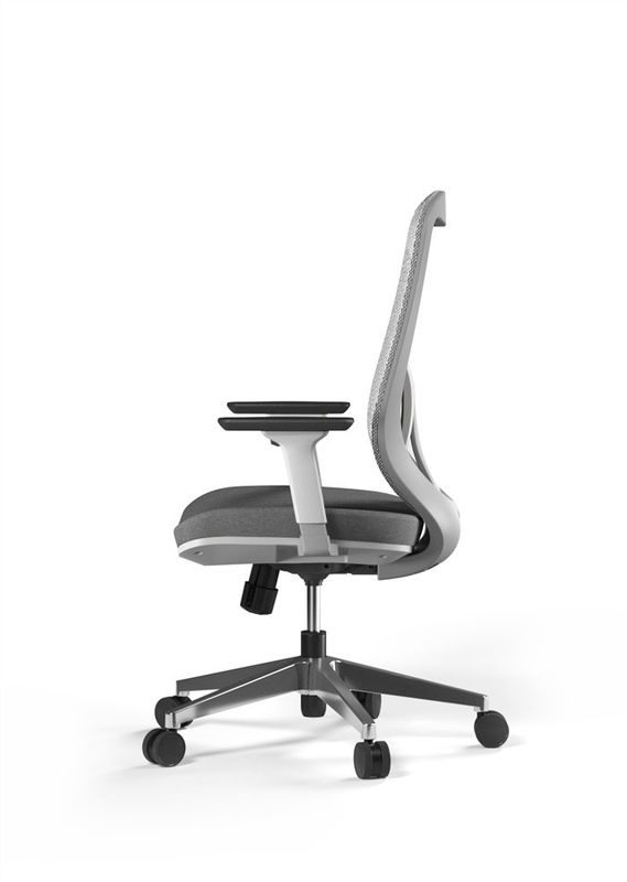 Hotel Office Revolving Chairs Aluminum Base W695*D590*H1035-1130MM Size