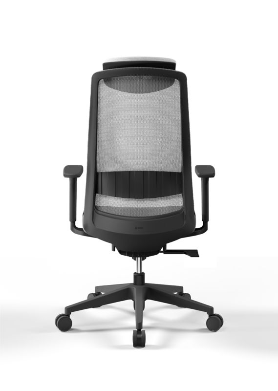 1140-1235mm Mesh Office Revolving Chairs Ergonomic Multiple Color