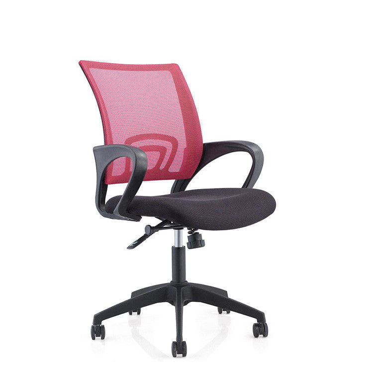 Comfortable Mesh Visitor Chair , 200-250kg 60mm Tall Swivel Office Chair