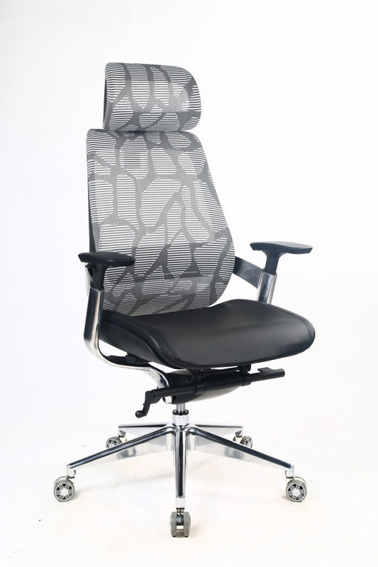 300lbs R350 Alu Mesh Conference Chair Pressure Ease PA66 Backrest