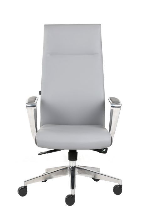 DIOUS Dia60mm Leather Revolving Chair High Back For Executive