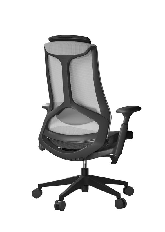 3 Positions 136kgs Office Mesh Chairs Nylon Headrest For Gaming