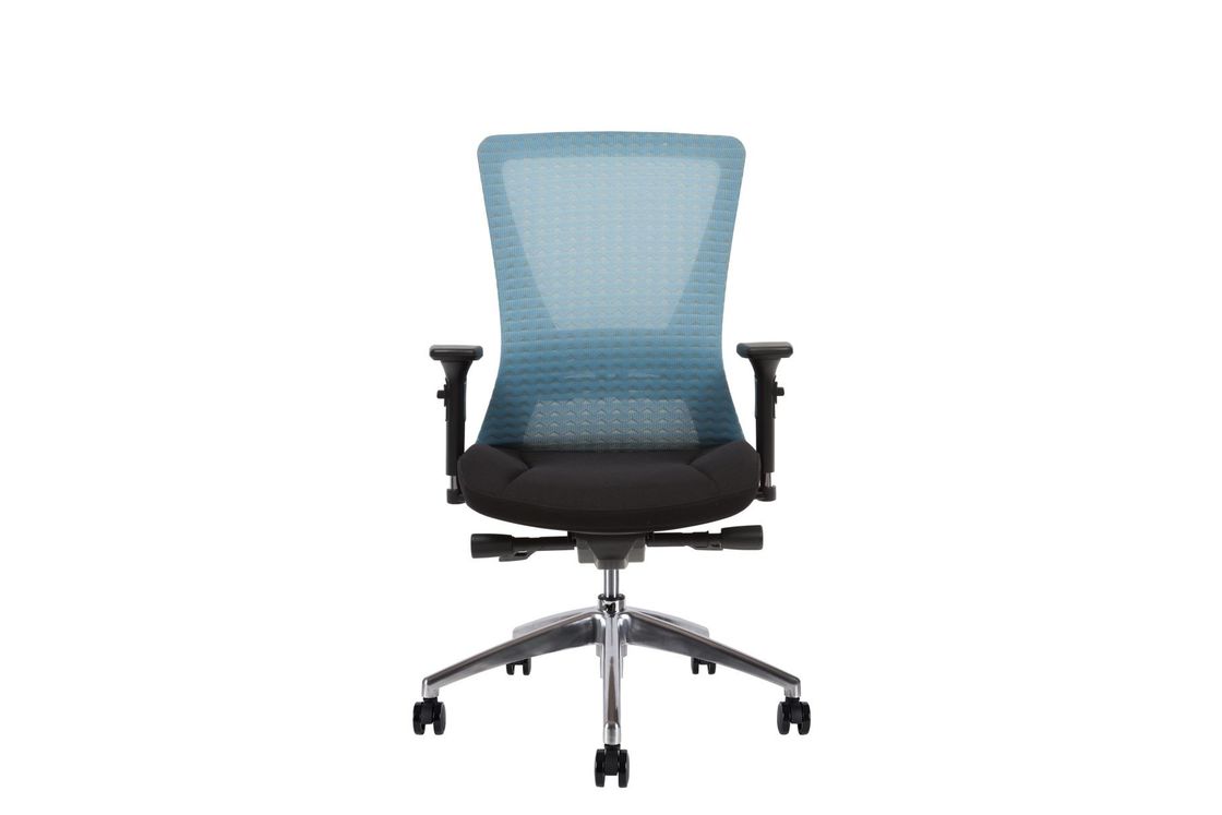 2D Armrest Mesh Drafting Chair , 12KGS 0.1512m3 Mesh Back Chair