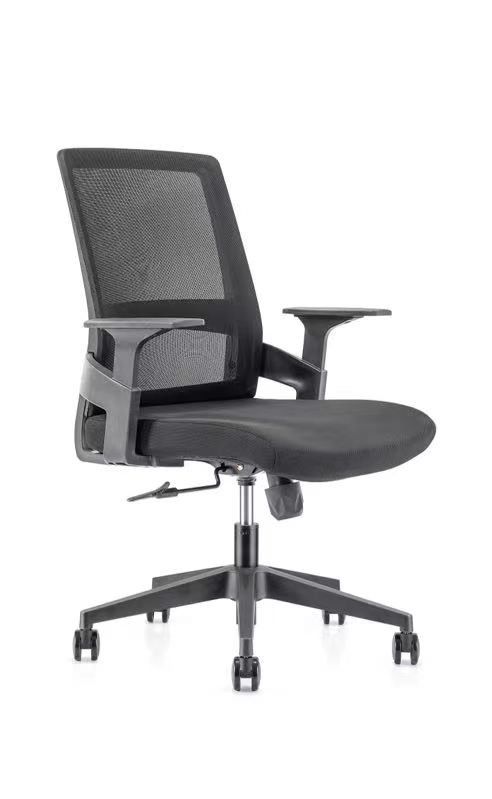 Ergonomic 2.5mm Woven Mesh Staff Chair Conjoined ​Armrest
