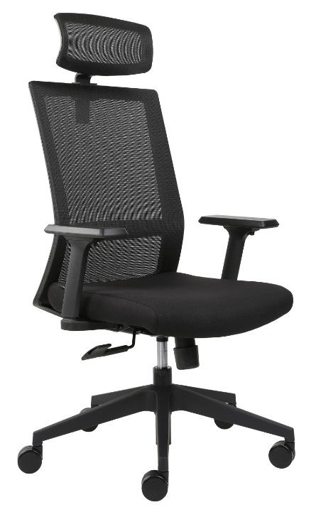 Ergonomic 620*610*1220mm Manager Mesh Chair With Armrest